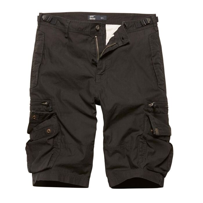 Vintage Industries Gandor shorts black