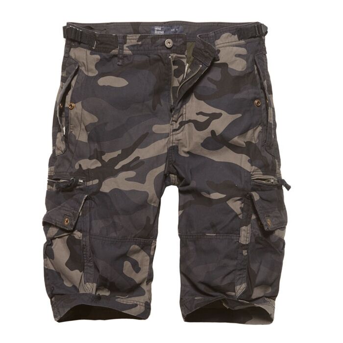 Vintage Industries Gandor shorts dark camo