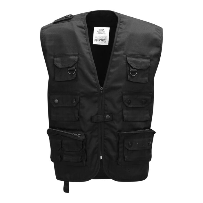 Fostex Reporter vest zwart