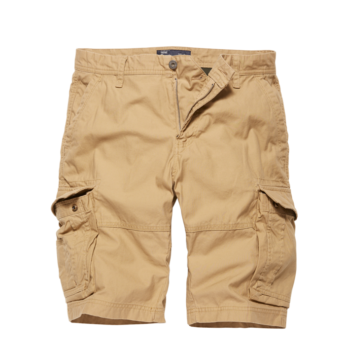 Vintage Industries Rowing shorts dark khaki