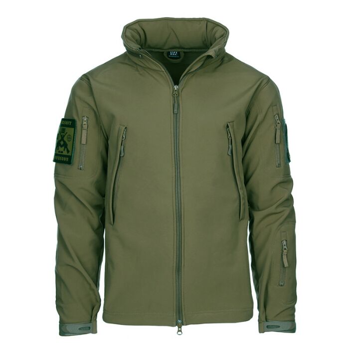 101inc Softshell Jacket Tactical groen