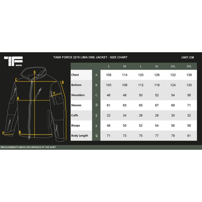 TF-2215 Lima one jacket Coyote