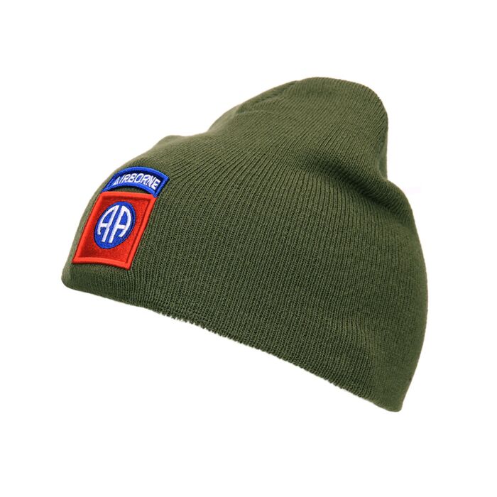 Fostex Beanie muts 82ND Airborne groen