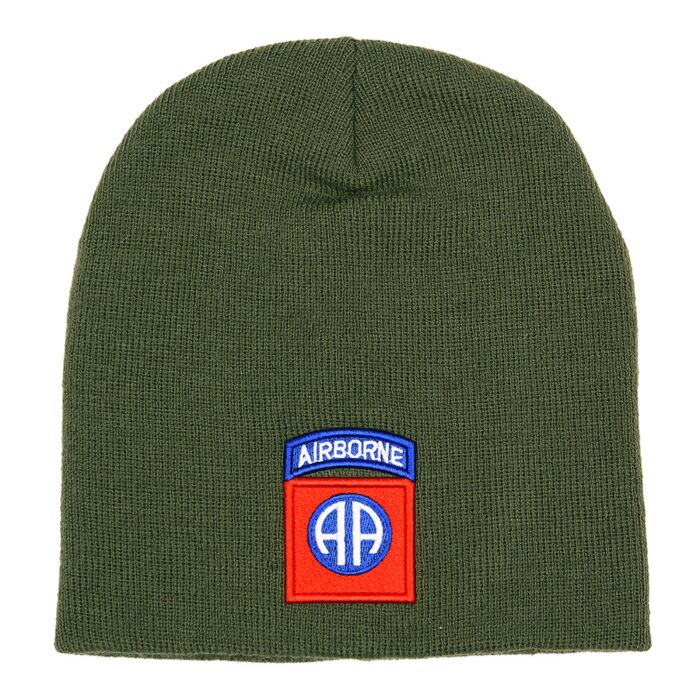 Fostex Beanie muts 82ND Airborne groen