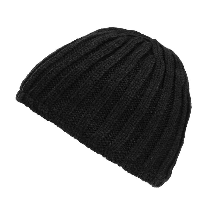 Fostex Beanie heavy knit zwart