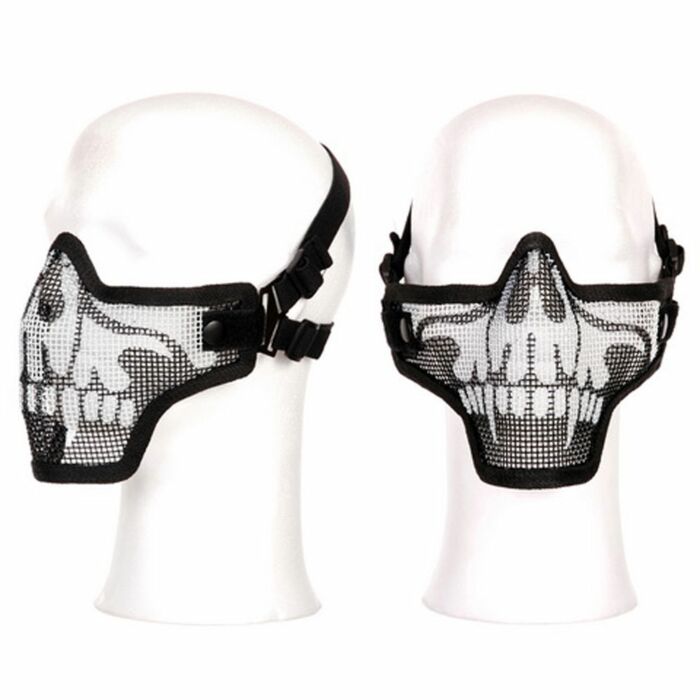 Fostex Airsoft beschermingsmasker half skull