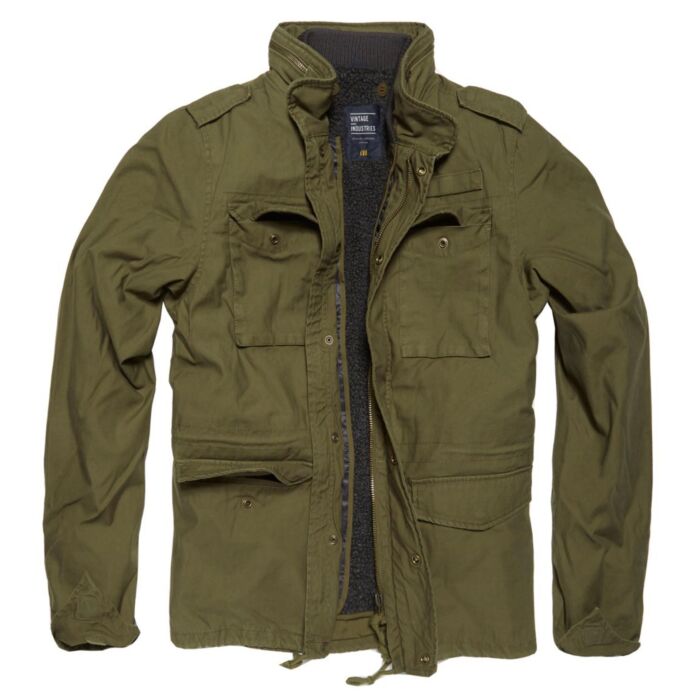 Vintage Industries Ground parka M65 olive