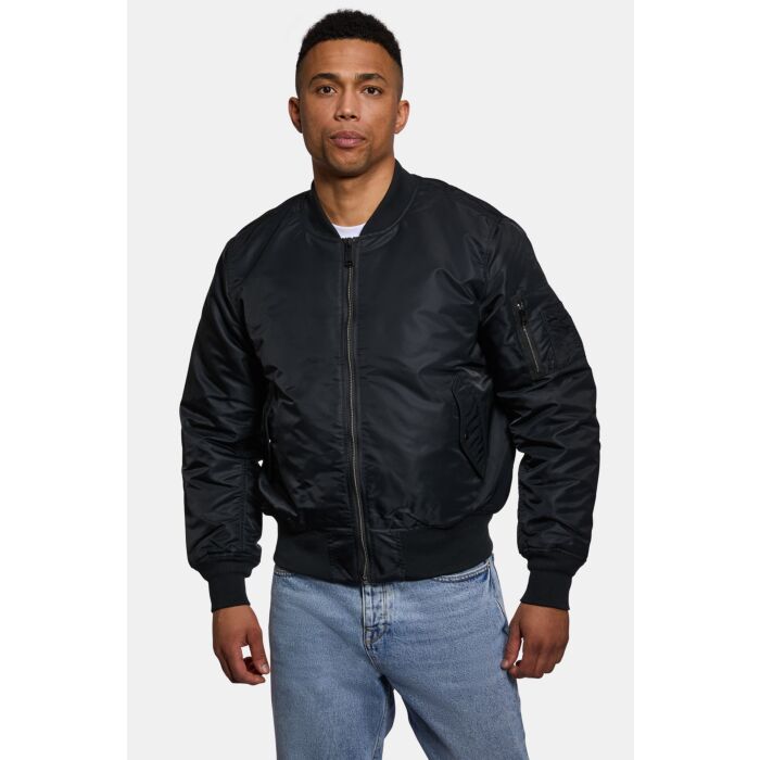 Vintage Industries Carter MA-1 Bomberjacket Black