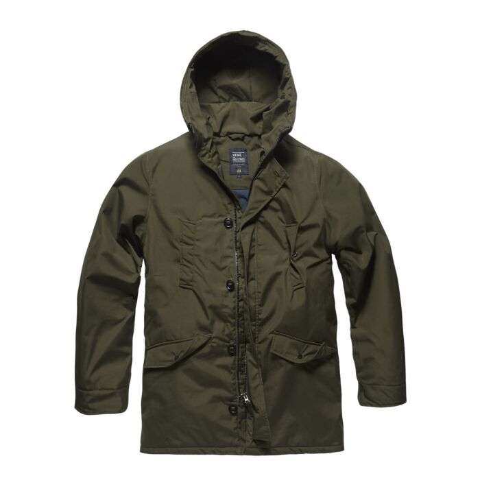Vintage Industries Archer parka Dark Olive