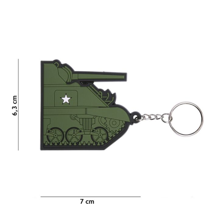 Fostex Sleutelhanger 3D PVC Sherman Tank