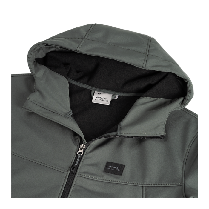 Vintage Industries Alford Softshell Jacket Graphite