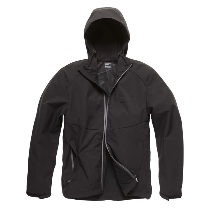 Vintage Industries Ather softshell jacket black