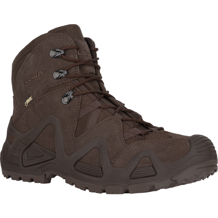 Lowa Schoenen Zephyr GTX Mid Taskforce Dark Brown