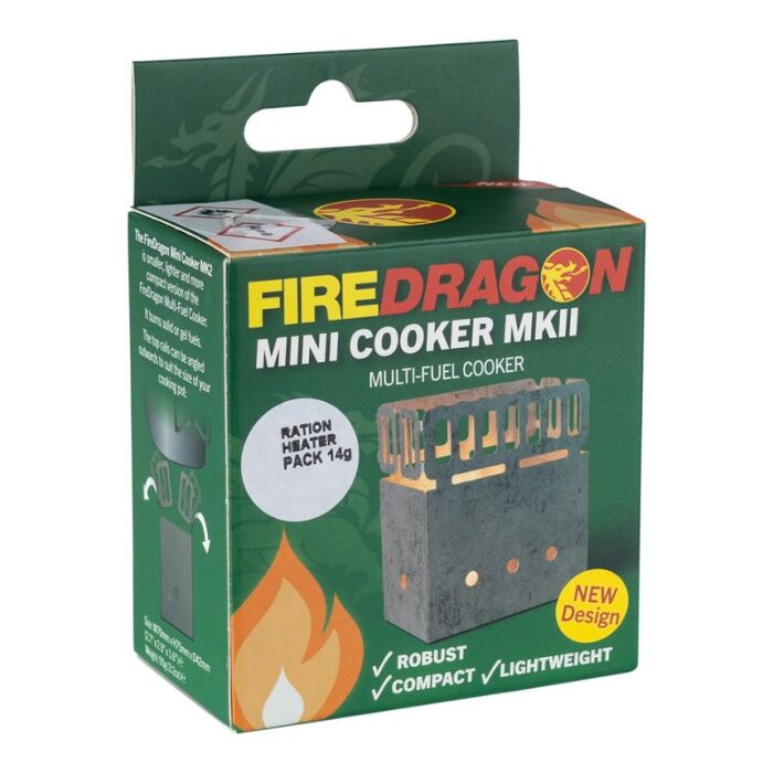 BCB FireDragon Mini Cooker MK2 + Fuel CN371A