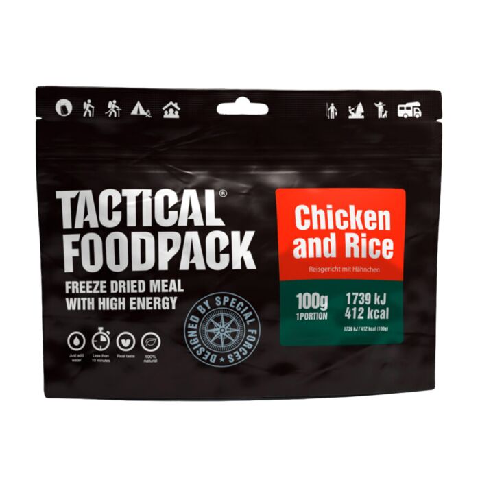 Tactical Foodpack Chicken & Rice 100gram