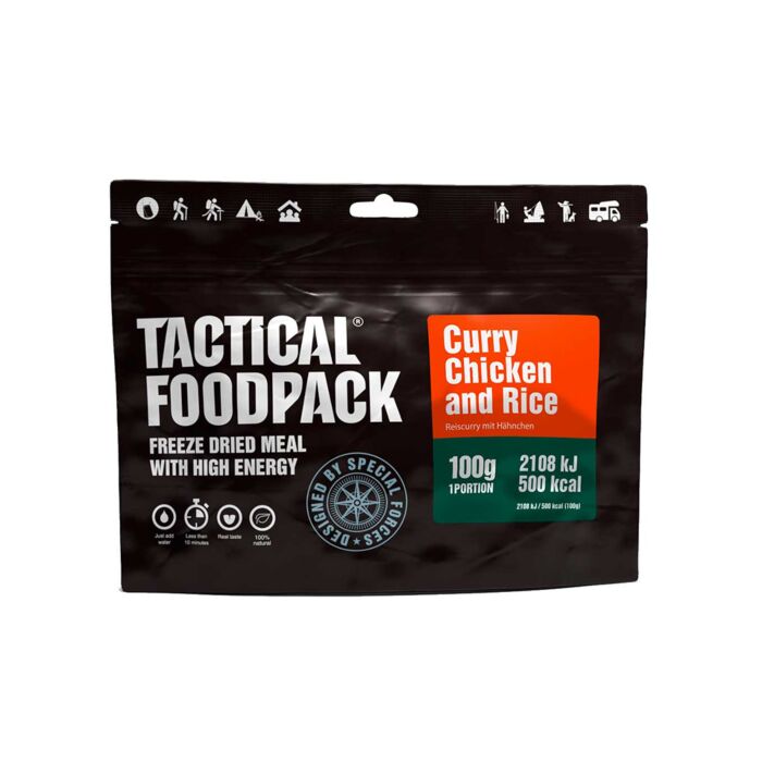 Tactical Foodpack Curry Chicken & Rice 100gram