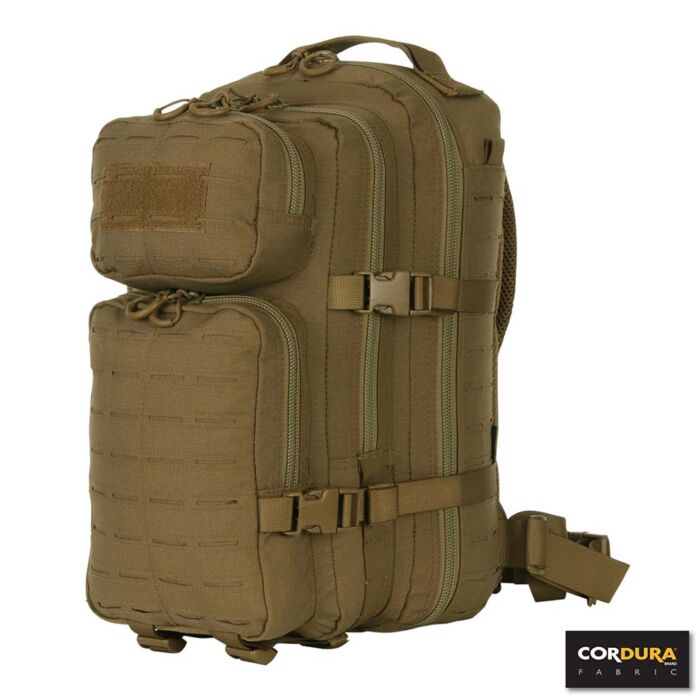 101inc Lasercut 1-day assault rugzak Cordura coyote