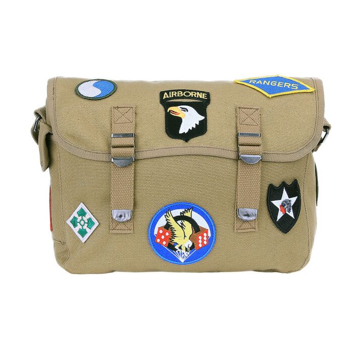 Fostex Pukkel tas US WWII emblemen khaki