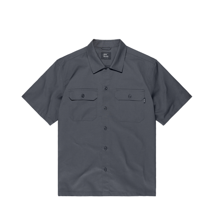 Vintage Industries Dexter Shirt Mid Grey