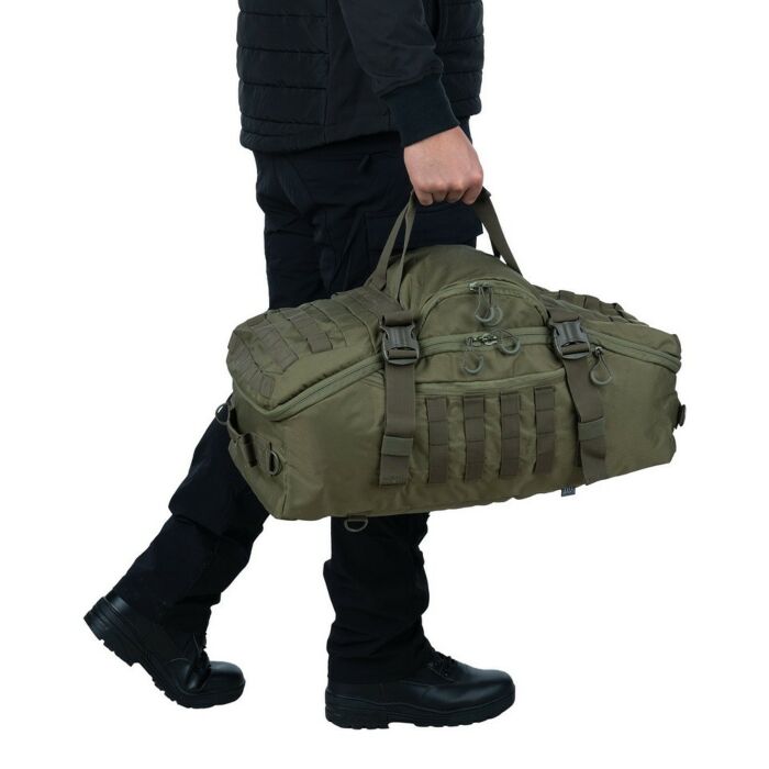 101inc Tactical Weekend Tas 45L Groen 3in1