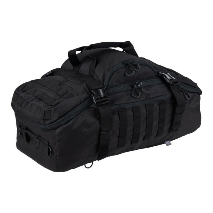 101inc Tactical Weekend Tas 45L Zwart 3in1