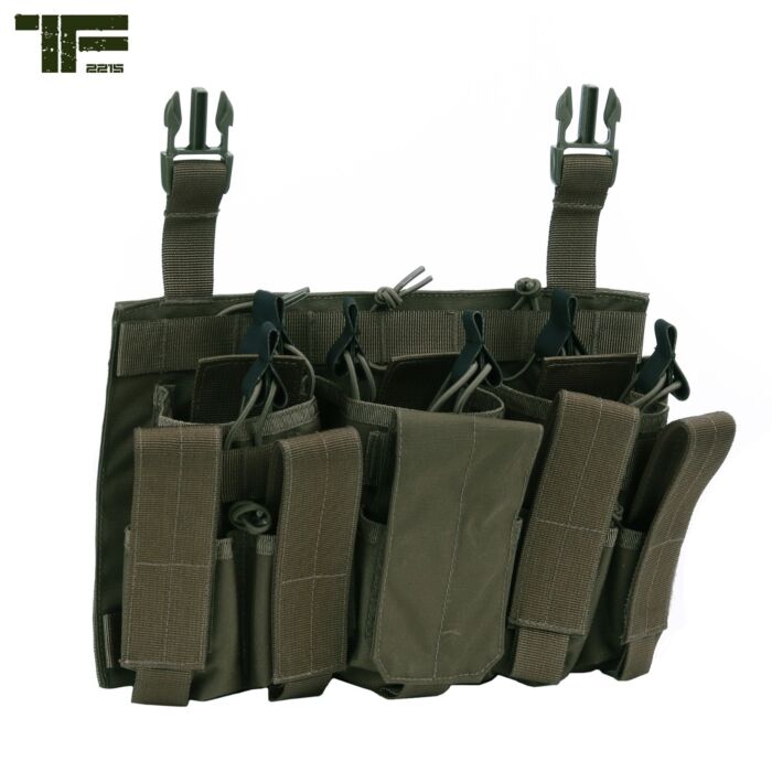 TF-2215 Fast attach M4 / Pistol pouch Ranger Green