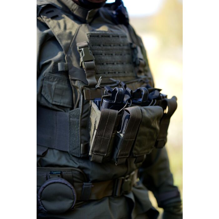 TF-2215 Double pistol pouch Coyote