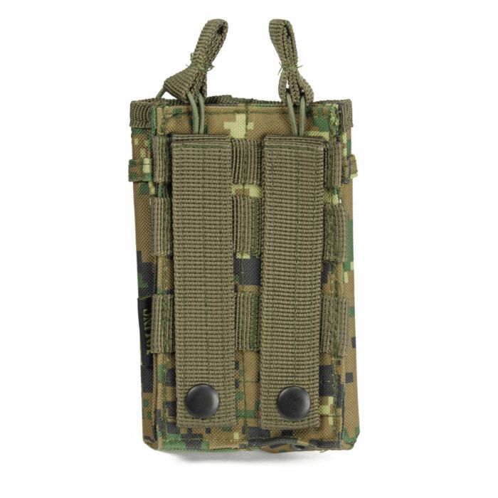 101Inc Molle pouch Sidearm 2 Mag. C digital WDL camo