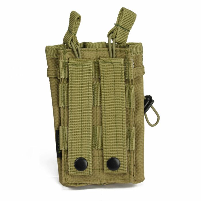 101Inc Molle pouch Sidearm 2 Mag. C khaki