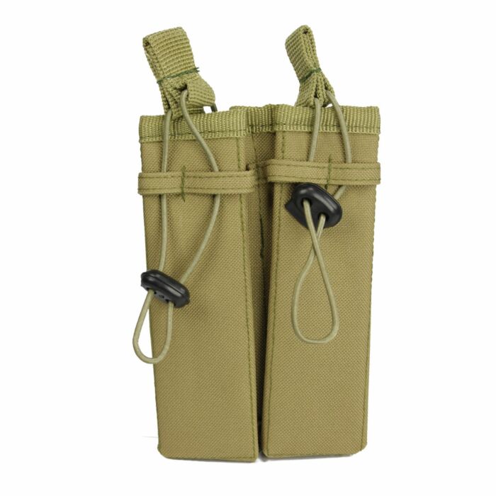 101Inc Molle pouch Sidearm 2 Mag. C khaki