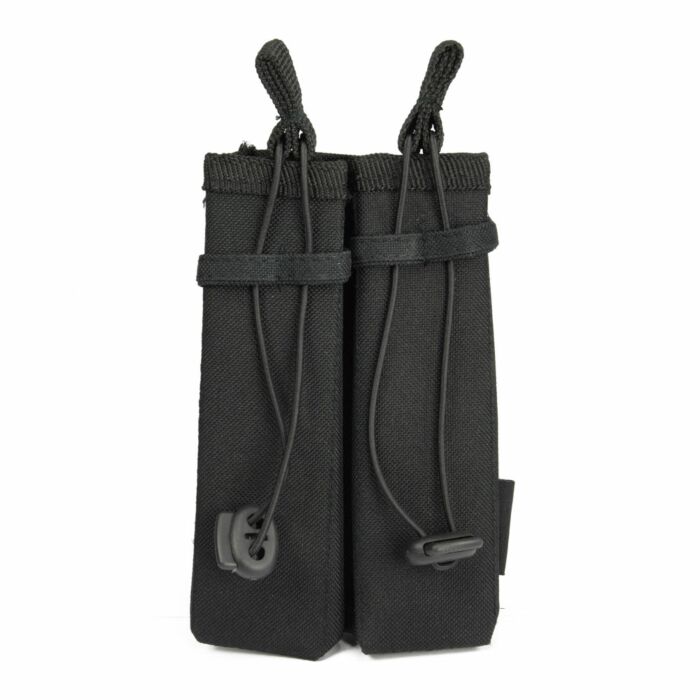 101Inc Molle pouch Sidearm 2 Mag. C zwart
