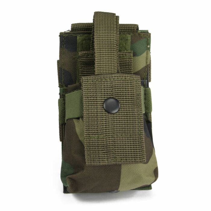 101Inc Molle pouch PMR klein O woodland camo