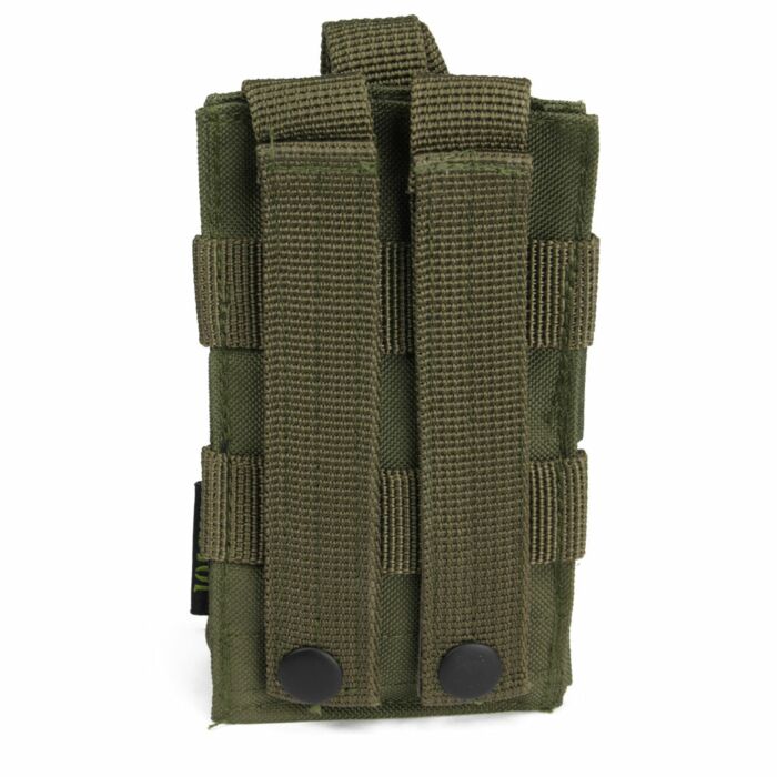101Inc Molle pouch PMR klein O groen