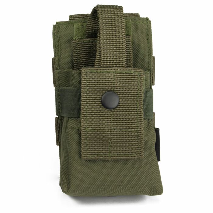 101Inc Molle pouch PMR klein O groen