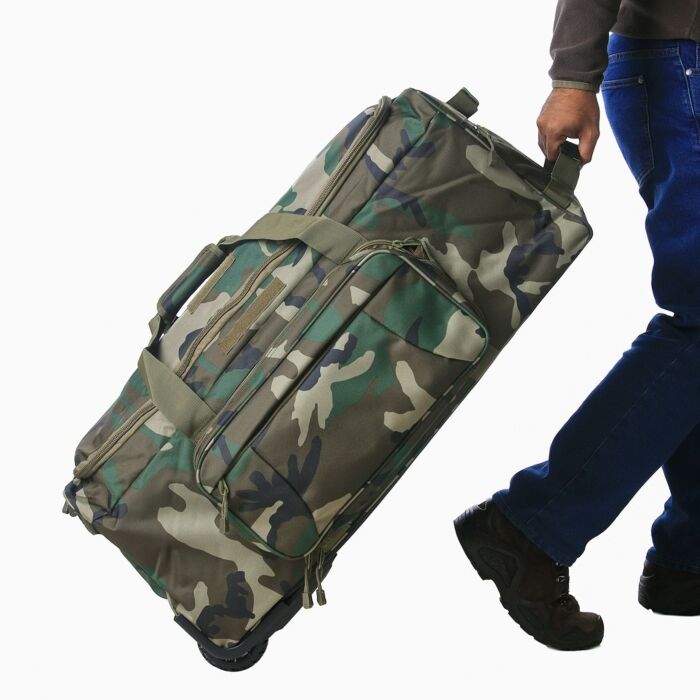 101inc Trolley commando tas woodland camo