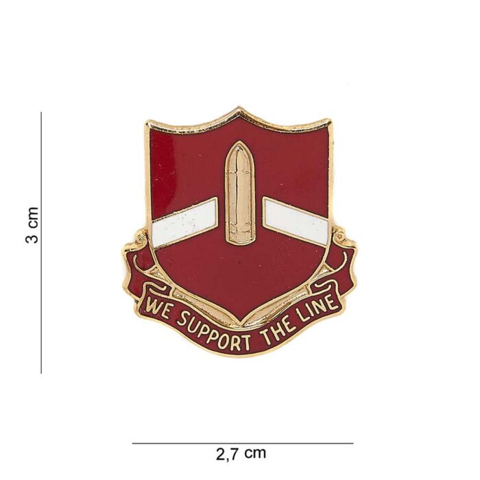 Embleem metaal 28th Field artillery reg pin