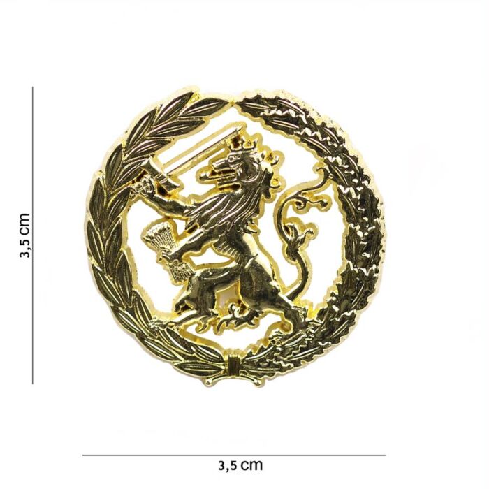 Embleem metaal Nederlandse leeuw pin