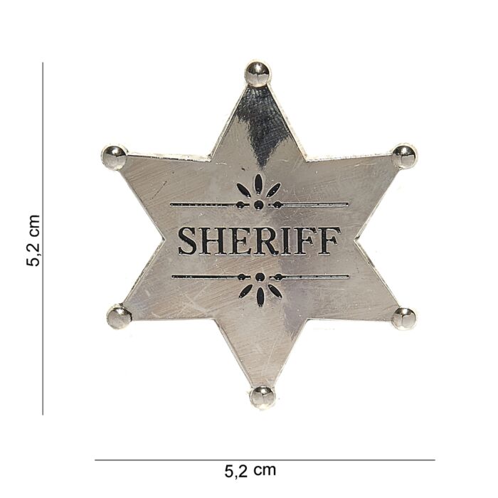 Embleem Sheriff metaal