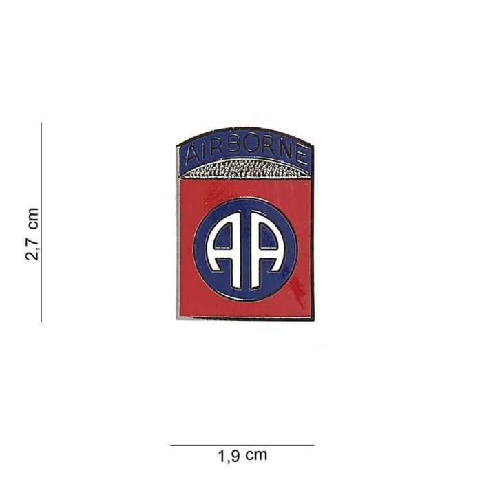 Embleem metaal 82nd Airborne US pin