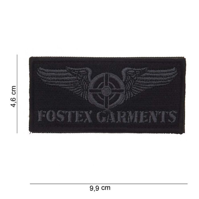 Embleem stof Fostex garments