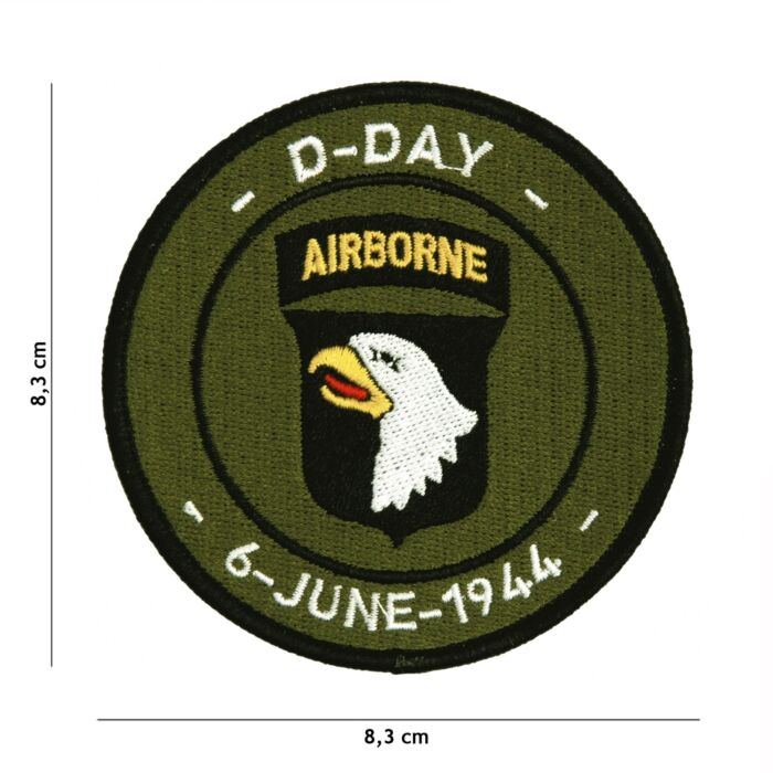 Embleem D-Day 101st Airborne stof