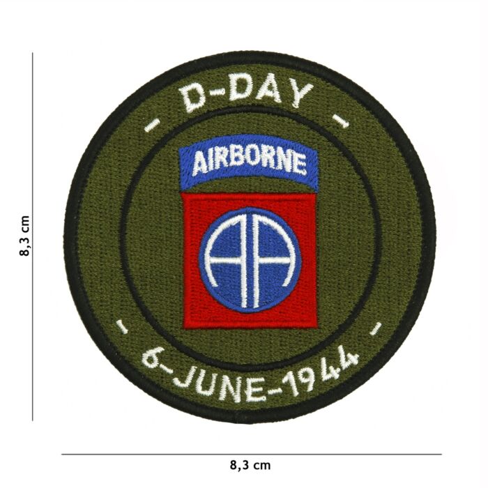 Embleem D-Day 82nd Airborne stof