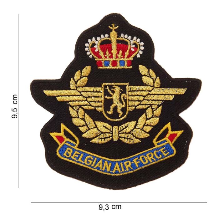 Embleem stof Belgian airforce