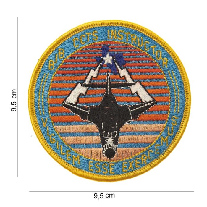 Embleem stof bib ccts instruc.