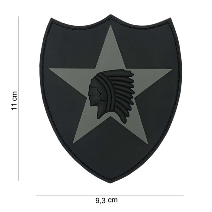 Embleem 3D PVC 2nd Infantry