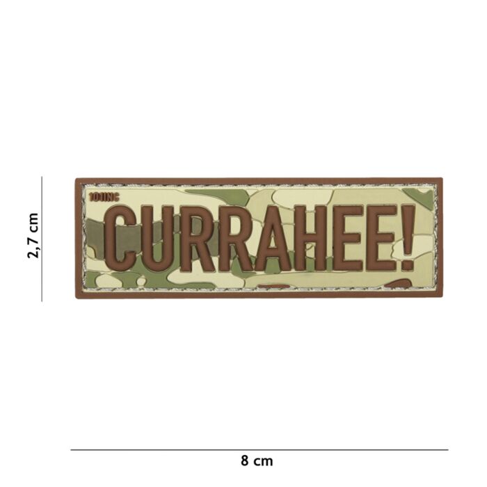 Embleem 3D PVC Currahee! multi