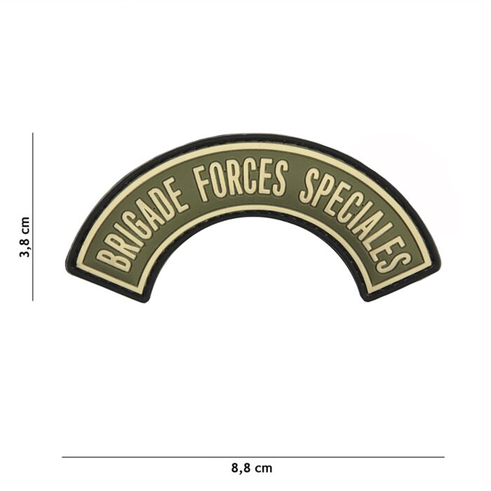 Embleem 3D PVC Brigade forces speciales GR