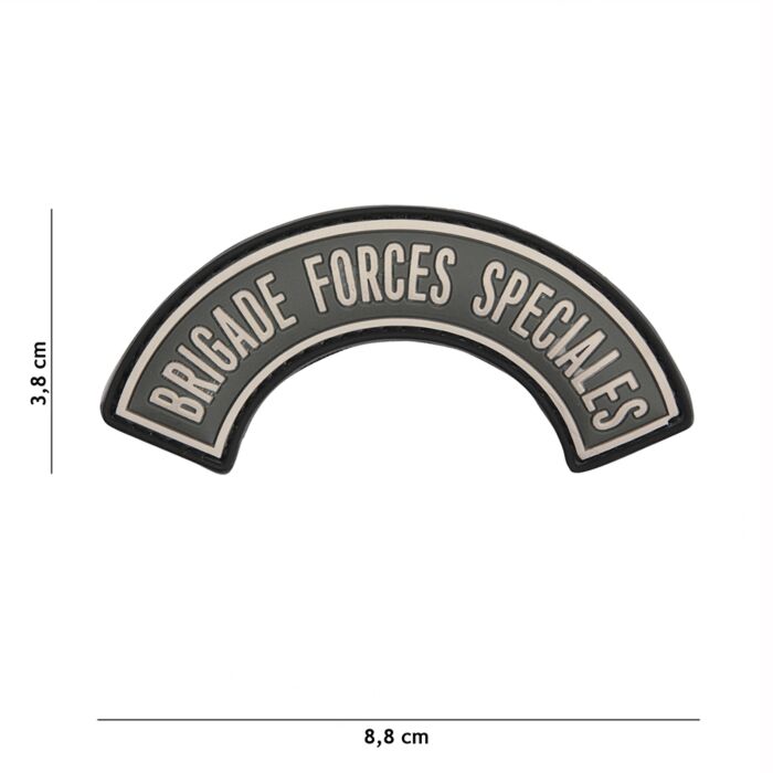 Embleem 3D PVC Brigade forces speciales