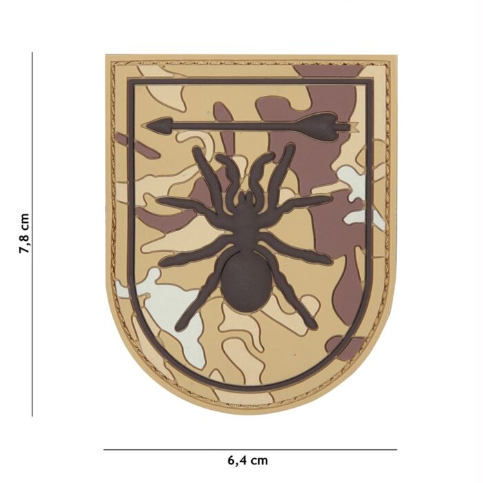 Embleem 3D PVC Special forces spin beige