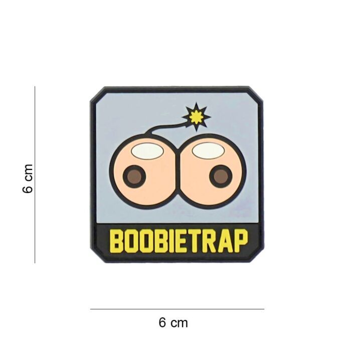 Embleem 3D PVC Boobietrap